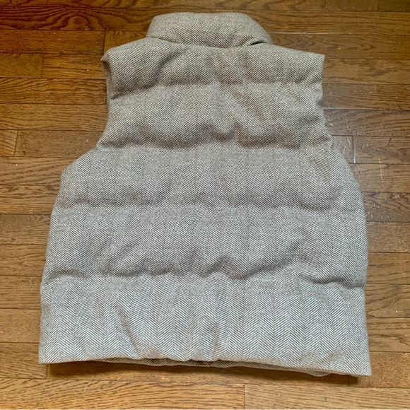 FARFALLA Women's Sleeveless Quilted Twill Vest | Medium | Light Brown - Picture 4 of 11